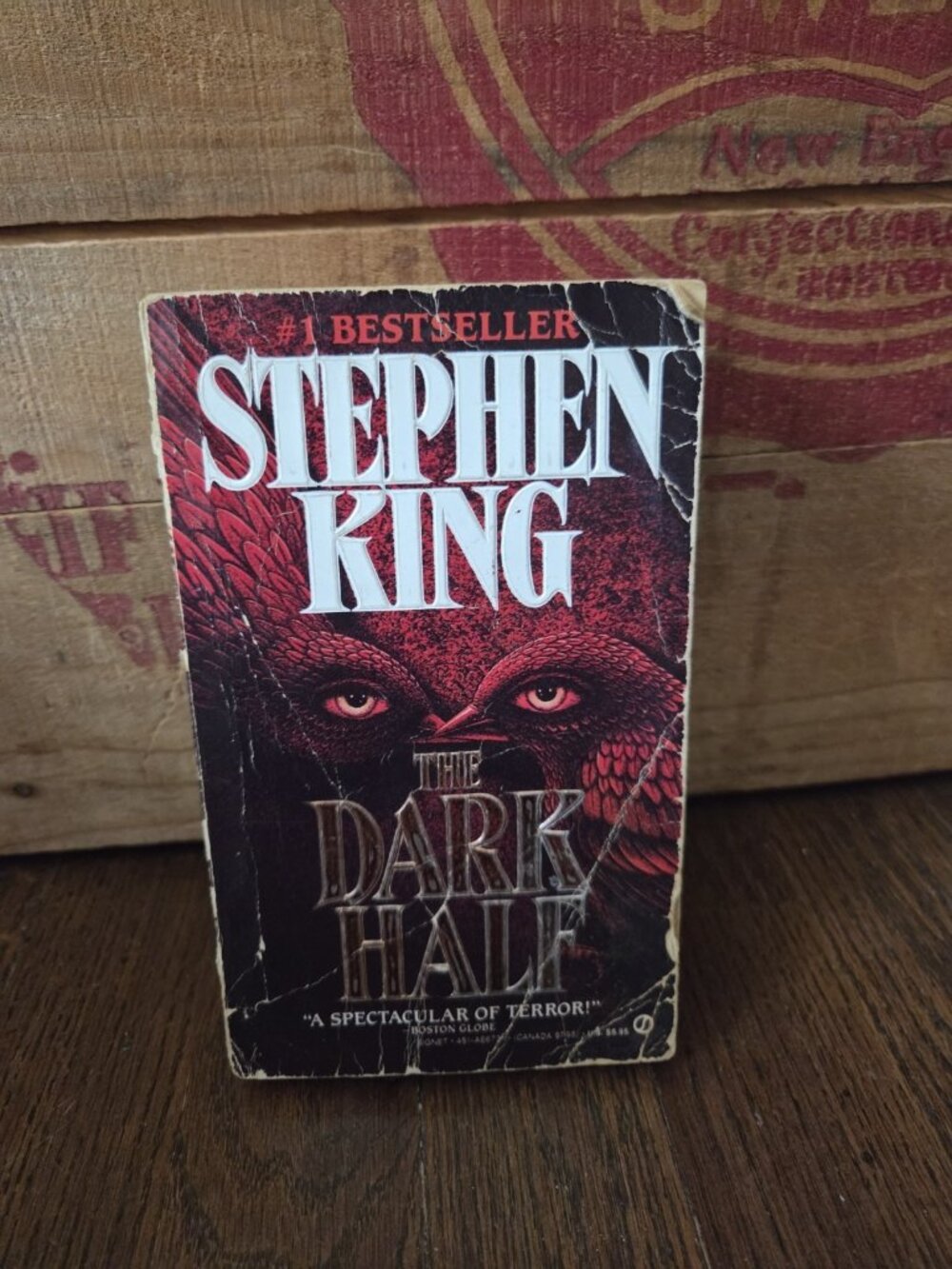 The Dark Half by Stephen King (1st Edition Signet Paperback, 1990) ACCEPTABLE
